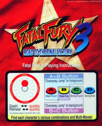 Mini-Marquee Fatal Fury 3