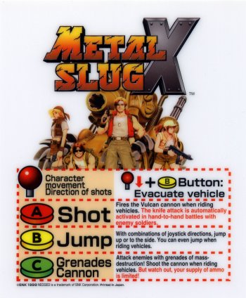 Mini-Marquee Metal Slug X