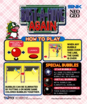 Mini-Marquee Bust-A-Move Again EX