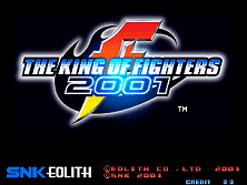 PCB King of Fighters 2001