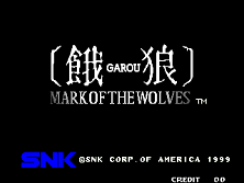PCB Garou: Mark of the Wolves
