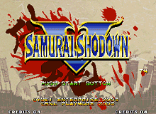 PCB Samurai Shodown 5