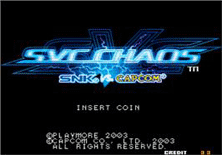 PCB SVC Chaos: SNK vs. Capcom